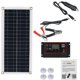 thumbnail image 1 of Panel solar Dinheiro de 12 V y 30 W + controlador policristalino flexible USB dual de 100 A con clip de carga de emergencia portátil para vehículos y barcos, 1 of 5