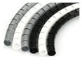 thumbnail image 2 of Cable Wire Protector Cable Organizer Management Pipe Flexible Wire Wrap Line Coiled Tube Office Cord Sleeve Cover, 2 of 6