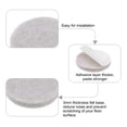 thumbnail image 3 of Furniture Pads Adhesive Felt Pads, 20mm Dia 3mm Thick Floor Protector Round Beige 32Pcs, 3 of 6