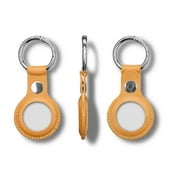 PU Leather AirTag Case Cover – Stylish & Durable Protective Sleeve for Apple AirTag, Ideal for Pet Collars, Bags, Keys & Luggage Tracking TIKA