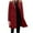 Red Blazer Women, variant on Brnmxoke Womens Business Casual Blazers Winter Wool Blend Trench Coat Long Sleeve Notch Lapel Single Breasted Blazer Jackets