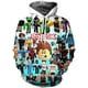 thumbnail image 1 of ROBLOX-suéter con capucha con estampado Digital para hombre, suéter de moda, Tops de tendencia para pareja, High Street, Invierno, 1 of 4