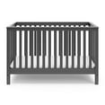 thumbnail image 5 of Storkcraft Hillcrest 4-in-1 Convertible Baby Crib, Gray, 5 of 10
