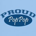 thumbnail image 3 of CafePress - Proud Poppop (Blue) Light T Shirt - Men's Classic Graphic T-Shirt, 3 of 4