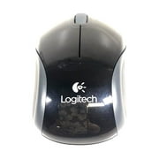 Logitech M187 Mini Wireless Optical Mouse, Black