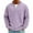 5# Purple, variant on Huankd Quarter Zip Pullover for Men Long Sleeve Knit Sweater Casual Slim Fit Textured High Neck Fall Winter 2026 Cozy Sweatshirt Brown S