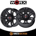 thumbnail image 2 of Worx 803SB Beast 18x9 5x150 +25et Satin Black & Satin Clear-Coat Wheel, 2 of 5