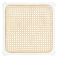 thumbnail image 6 of SAFAVIEH Silus Square Backless Counter Stool, White/Natural, 6 of 10