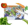thumbnail image 2 of Caroline's Treasures Corgi Boating Party Glass Cutting Board Large, 2 of 2