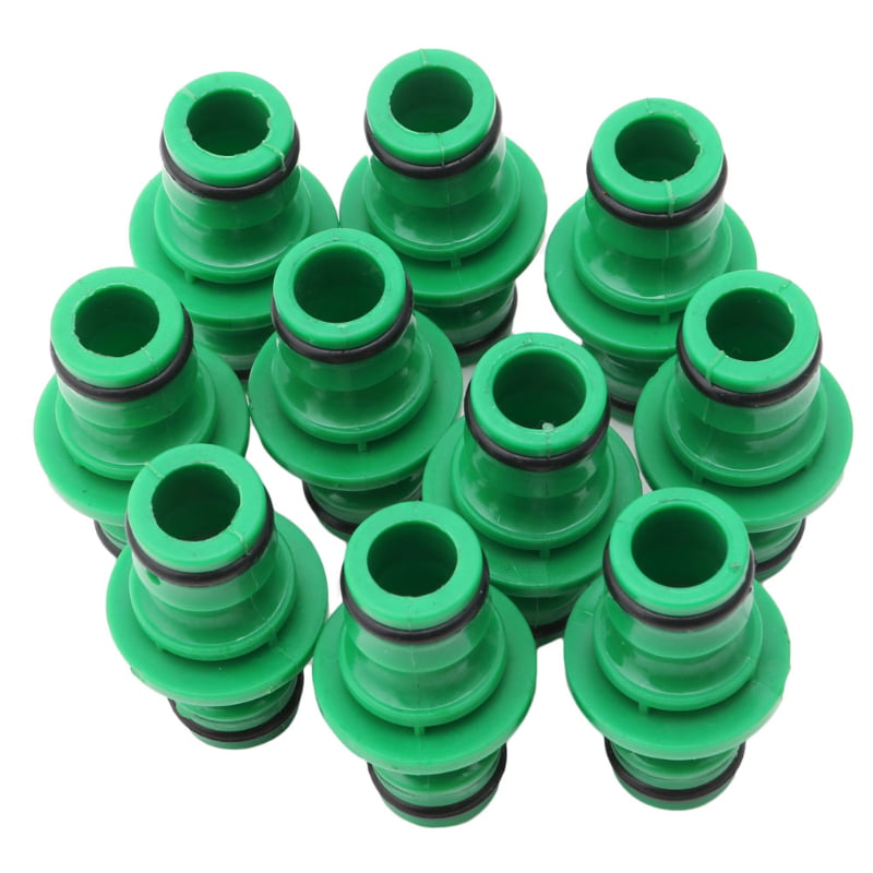 10X One Way Garden Hose Pipe Water Connector Joiner Quick Fix Coupler 1/2" 