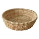 thumbnail image 5 of Paquete de 2 Cestas de Mimbre Hechas a Mano, Organizador de Mesa, Cesta de Pan de Mimbre 25cm 30cm BLESIY Cesta de almacenamiento, 5 of 7