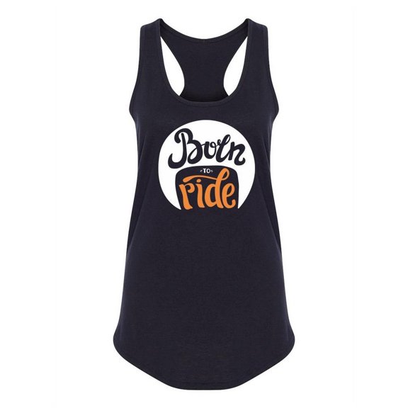 Ride Quote Racerback Tank Women -Image by Shutterstock, Female Medium