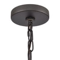 thumbnail image 6 of Elk Home 30-Inch Wide Dunne Chandelier, Transitional, Matte Black, 6 of 7