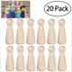 thumbnail image 4 of onlyliua Liquidación de Ahorro de Verano Muñecas de Madera Pintadas a Mano, Manualidades de Madera para Niños Sin Terminar, Juegos de Bloques En Blanco, 4 of 7