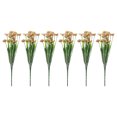 thumbnail image 1 of 6 unids Simulado Flor Bouquet Boda Hogar Decorativo Bouquet Chic Flower Adorn, 1 of 6