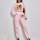 thumbnail image 1 of Puntoco Suéter Con Capucha Sólido Para Mujer Top Con Cremallera Corta Pantalones Casuales Conjunto Con Capucha De Manga Larga De Dos Piezas Puntoco Puntoco-5632, 1 of 4