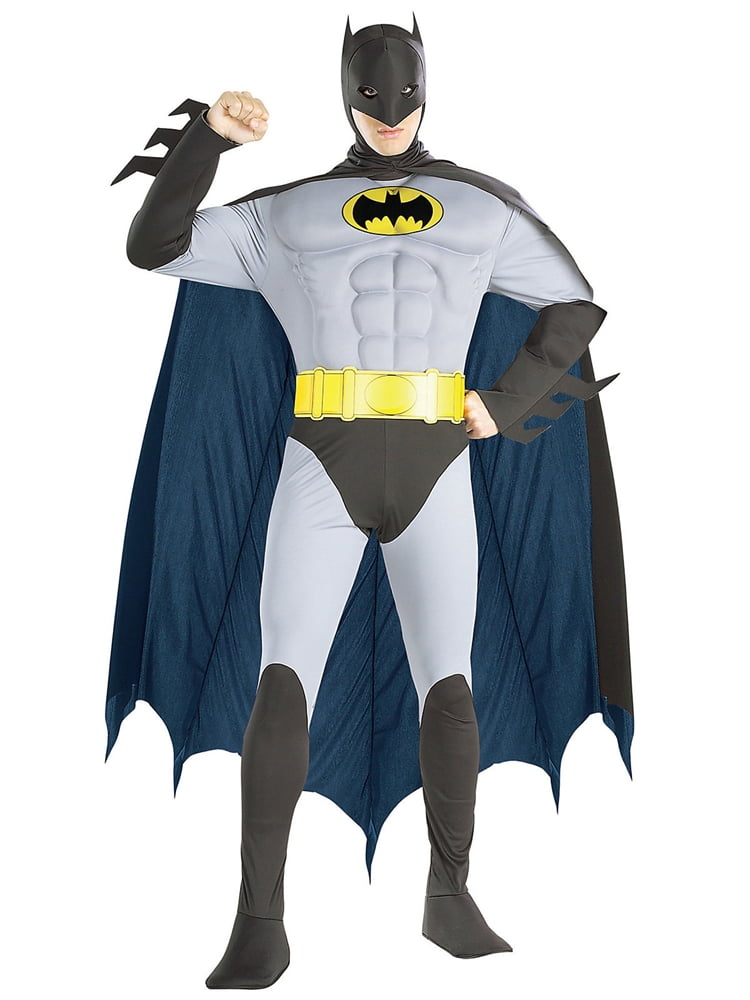 Adult Classic Muscle Costume Batman 