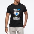 thumbnail image 2 of Autism Acceptance Love Graphic Black Cotton T-Shirt Unisex L, 2 of 5