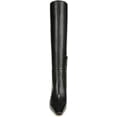 thumbnail image 4 of Sam Edelman Women's Sylvia Black Leather Extra Wide Calf Knee High Boot 9.5W, 4 of 5