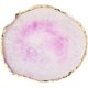 thumbnail image 1 of (púrpura) 1 pieza de paleta de mezcla de esmalte de uñas, pintura de color, paleta de arte de uñas de resina con borde dorado, soporte para arte de uñas, 1 of 4