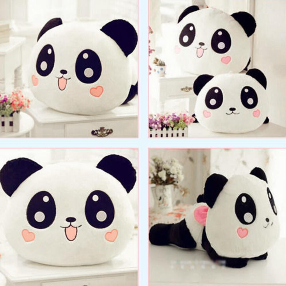 Cute Gift Plush Doll Toy Stuffed Animal Panda Pillow Quality Bolster 20cm 8" 
