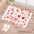 thumbnail image 5 of Valentine's Day Polyester Non-Slip Machine Washable Indoor Rug Floor Mat Chair Rug, 5 of 6