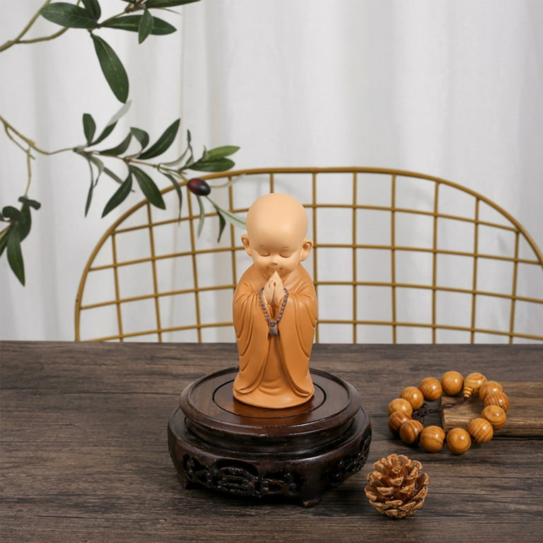Antique Monk Figurines