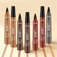 thumbnail image 3 of NOVO Waterproof Long Lasting Smudge-Proof Four Tips Tattoo Liquid Eyebrow Pencil, 3 of 9