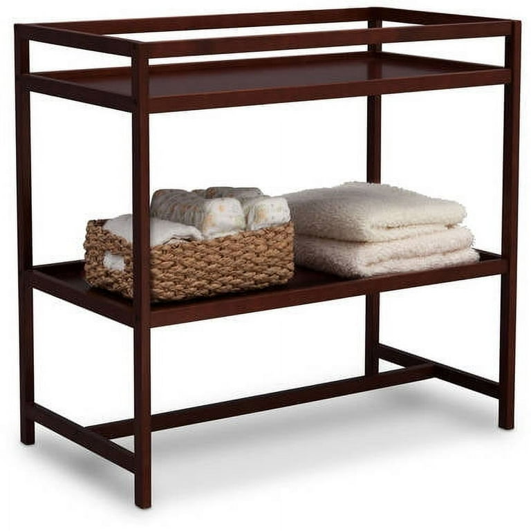 Delta Children Harbor Changing Table Dark Chocolate Walmart