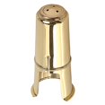 thumbnail image 2 of Reemplazo de boquilla de saxofón alto / tenor / soprano con acabado dorado / plateado Tenor-Golden shamjiam Tapa de boquilla de saxofón, 2 of 8