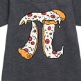 thumbnail image 2 of Instant Message - Pizza Pi - Toddler And Youth Girls Fleece Dress, 2 of 5