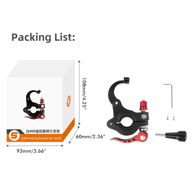 Soporte de Control remoto para bicicleta, Clip RC Compatible con DJI Mini 3 Pro Drone, accesorio de fotografía aérea