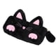 thumbnail image 5 of Estuche de peluche negro multiusos con adorable , organizador de papelería, bolsa de maquillaje portátil, bolsa de almacenamiento para niños, 5 of 9