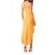 thumbnail image 4 of Txlixc Vestido de verano femenino, de pecho bajo, sólido / mariposa Txlixc moda, 4 of 5
