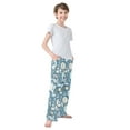 thumbnail image 4 of FORMRS Kids Pajama Pants with Pockets Size 9-10Y Boys Lounge Sleep Bottoms, Easter Eggs, 4 of 8