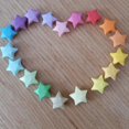 thumbnail image 3 of Folding Art Star Folding Paper Lucky Wish Star Origami Papers Ribbon Supplies, 3 of 4
