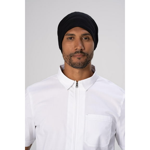 Chef Works Unisex Banded Hair Cap (HBA02BLK0)