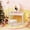 White, variant on Costway Kids Vanity Set Princess Vanity Table & Chair Set with Lighted Mirror White