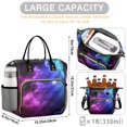 thumbnail image 5 of Nebula Cosmic Insulated Lunch Box – Dual Compartment Leakproof Cooler Tote with Multi-Pocket Organization for Outer Space Enthusiasts, 5 of 6