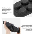 thumbnail image 7 of 6 Hole Muffin Cupcake Pan, Nonstick Silicone Round Cake Molds, Easy to Clean, Toasts Oven Baking Tool for Cupcake Muffin, 7 of 7