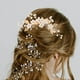 thumbnail image 2 of KAKOWELY 6 horquillas de perlas para el pelo, horquillas de novia, horquillas para el pelo de boda, tocados de novia, 2 of 5