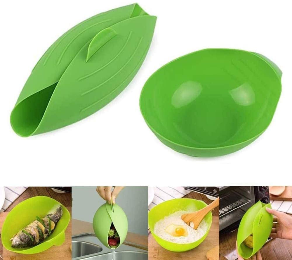 Multifunction Sourdough Tool Omelet Maker Microwave Steamer Soft Vegetable Steamer Fish Dish Steamer Silicone Bread Baking Tray BSTCAR Bread Preparation Kit 