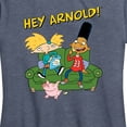 thumbnail image 3 of Hey Arnold! - Arnold, Gerald, and Abner - Women's Short Sleeve Graphic T-Shirt, 3 of 5
