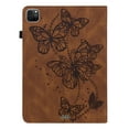 thumbnail image 2 of Allytechgroup Stylish iPad Air 11 Case Cover 2024, Ultra Slim Fit Apple iPad Air Case, 11 inch with Auto Sleep Shockproof Multi-Angle Viewing Stand and Butterfly Embossed Design,Brown, 2 of 3