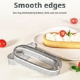 thumbnail image 3 of 6PCS Stainless Steel Oval Tart Rings for Baking Mousse Cheesecake Muffin Pie Dessert, 3 of 9