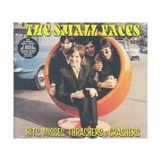 Full title: Hits, Misses, Trashers & Crashers. The Small Faces: Steve Marriott (vocals, guitar); Ian MacLagan (vocals, Hammond b-3 organ); Ronnie Lane (vocals, bass guitar); Kenny Jones (drums). Among the slew of mid-1960s British groups to fuse American rock and R&B with the burgeoning tripped-out sound of the day, none have been as unjustly overlooked in the United States as the Small Faces. Compared to the Stones and the Yardbirds, the Small Faces had a low profile abroad; this is a pity, because their unique brand of Brit-pop is distinguished by a keen melodic sensibility, shifting song structures, driving rhythms, Steve Marriott's impassioned vocals, and an adventurous sense of experimentation in the studio. HITS, MISSES, THRASHERS & CRASHERS is a double-disc box set that covers the band's recordings for the Immediate label between 1967 and 1969. Disc one, ABSOLUTELY THE BEST, contains the band's chart singles, including "Tin Soldier," "Itchycoo Park," and "Lazy Sunday," along with B-sides from these singles (which often match the A-sides in quality). The second disc, titled ODDS AND MODS, features the Small Faces at their most experimental. Here the drums/guitar/bass/Hammond organ line-up is expanded to feature woodwinds, odd percussion, Mellotrons, and all manner of studio effects, including tape loops, phasing, and heavy echo. Both discs are a welcome introduction to one of the era's finest, and provide a comprehensive sampling of the band at the elastic peak of their powers.