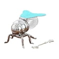 thumbnail image 2 of DOLITY Bee Honey Pot Bee Shaped Decoration Pot for Festive Parties Summer Time Green, 2 of 9