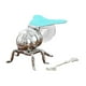 thumbnail image 2 of Tarro de miel de abeja, salero, decoración en forma de abeja, novedad, con cuchara, adorno de almacenamiento Verde, 2 of 9