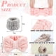 thumbnail image 2 of Puños de pulsera con diadema para lavado de cara Maquillaje femenino para evitar derrames de líquidos Juego de 4 piezas, 2 of 6