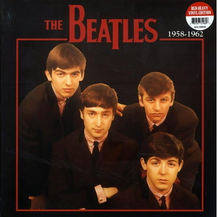 THE BEATLES 1958-1962 (Red Vinyl) Records & LPs